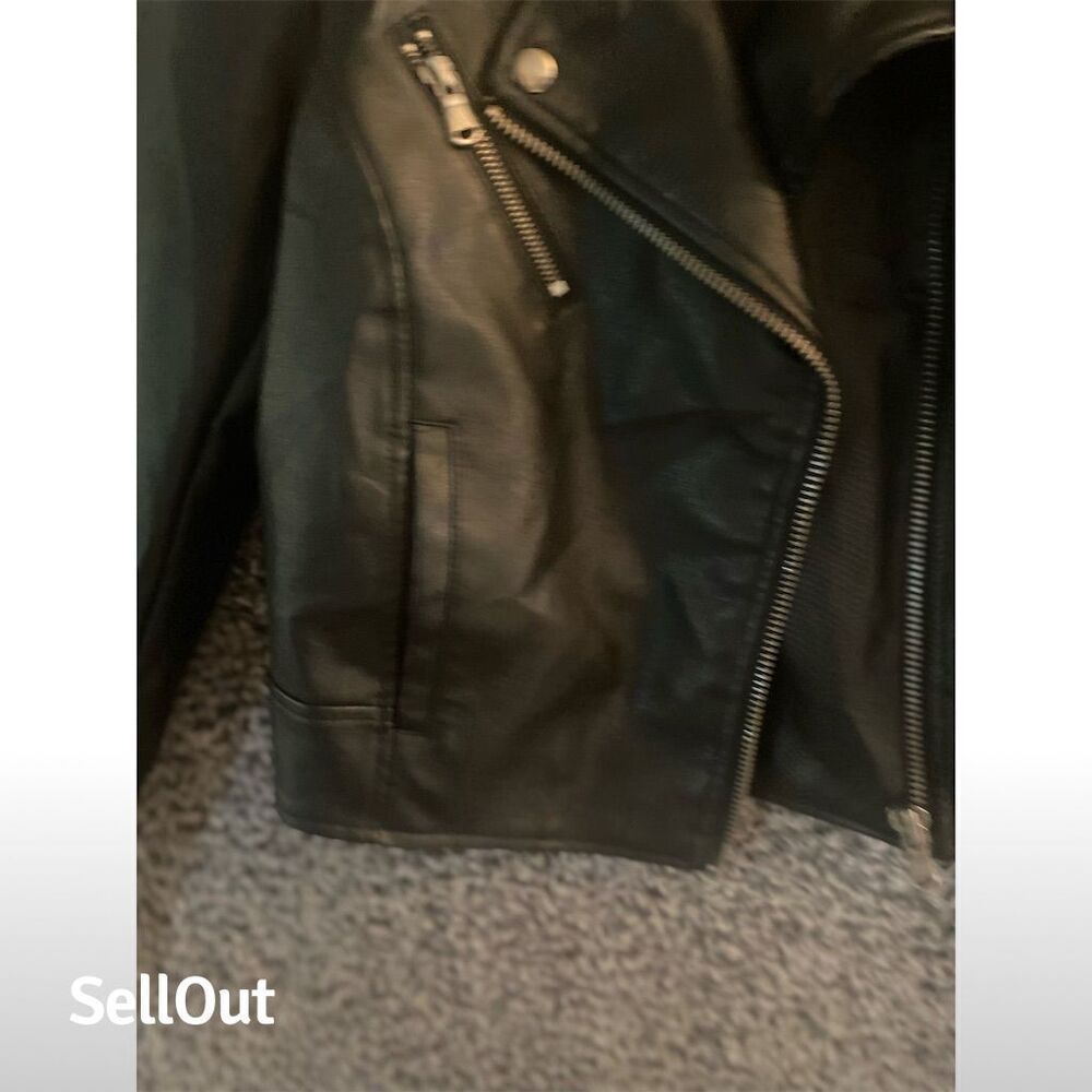 Riverdale Women's Southside Serpents Black Motorcycle Jacket Size S